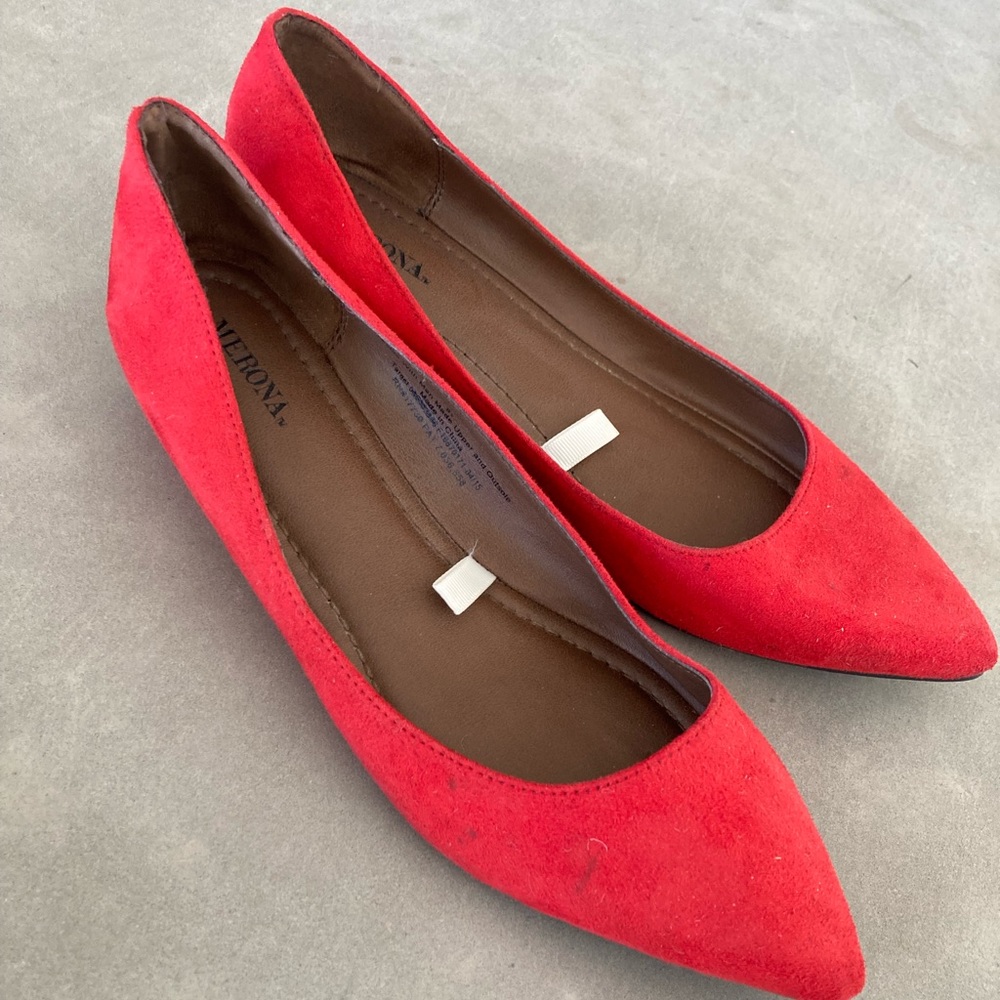 Red Flats- Bought at target- Merona brand